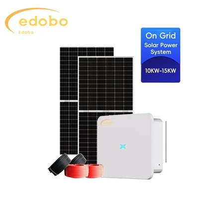 10kw Şebekeye Bağlı Bağımsız Güneş Enerjisi Sistemi