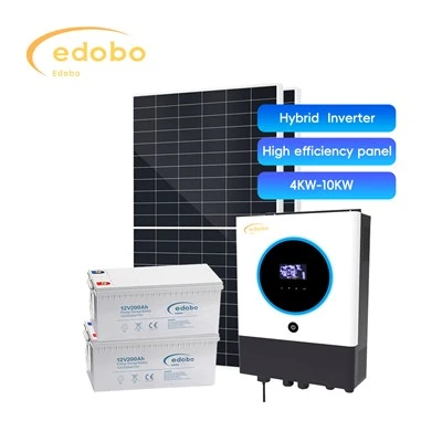 Güneş Enerjili Pil Şarjlı 4kw 10kw Hibrit İnverter