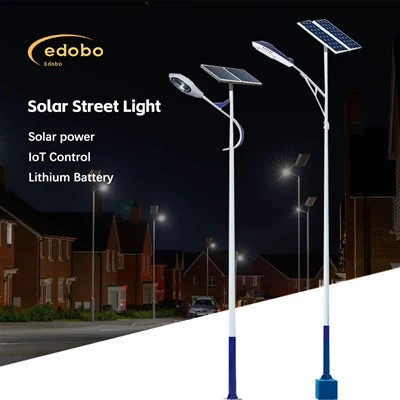 Edobo Lityum Pilli Güneş Enerjili Sokak Aydınlatması