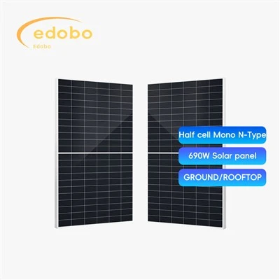 Helf Cell 670w 690w Güneş Paneli Tam Sertifikalarla