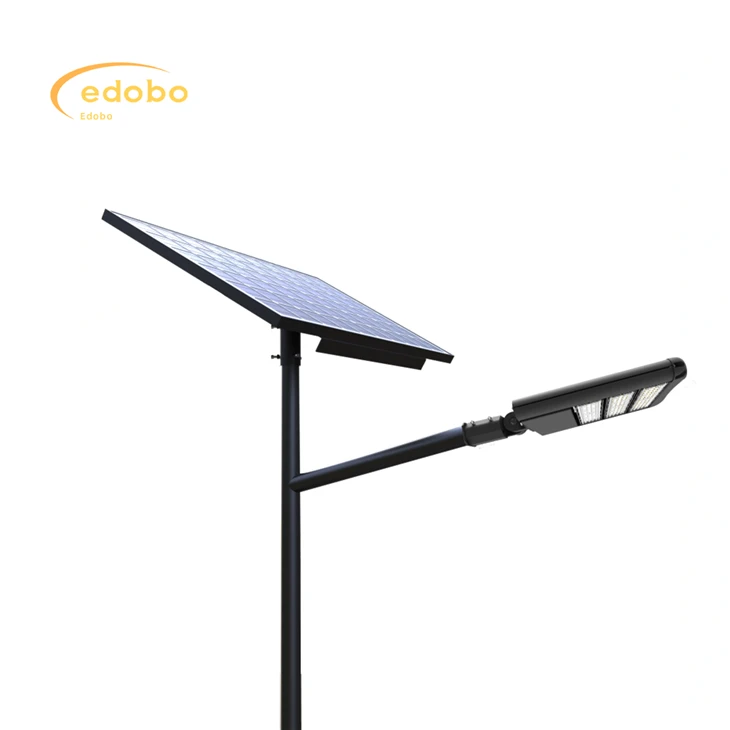 Lityum Pil Siyah Panelli Solar Lamba Güneş Enerjili Sokak Lambası